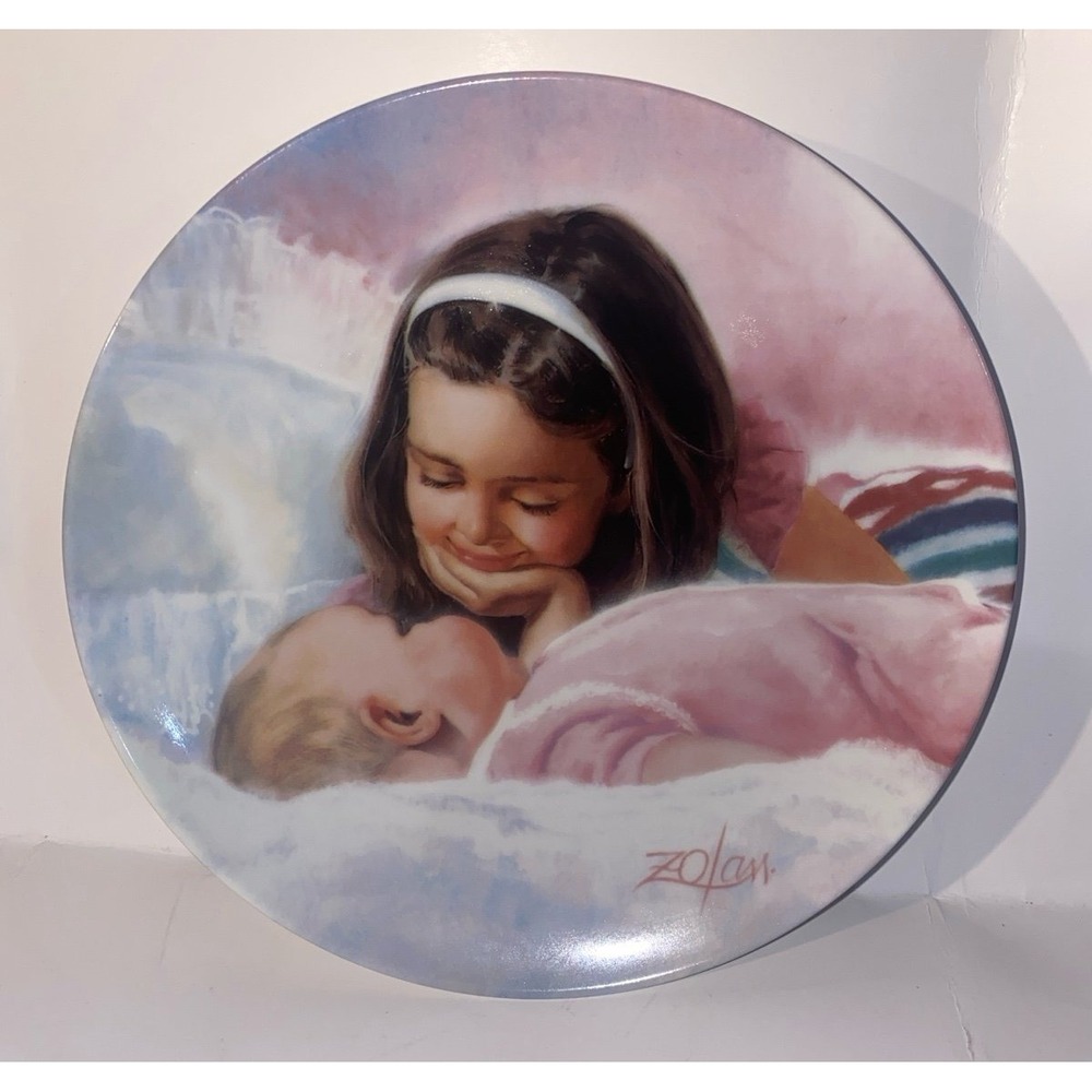Donald Zolan's "Sisterly Love' Collectors Plate